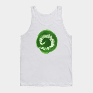 Fern spiral (green) Tank Top